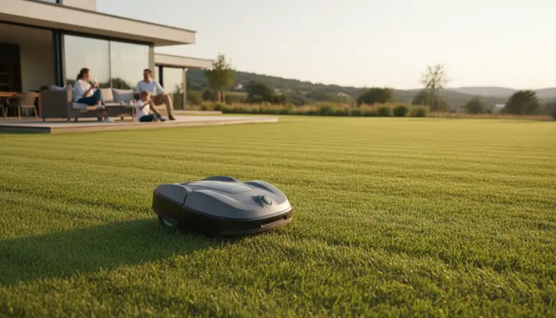 Gigantische Grünflächen mühelos trimmen