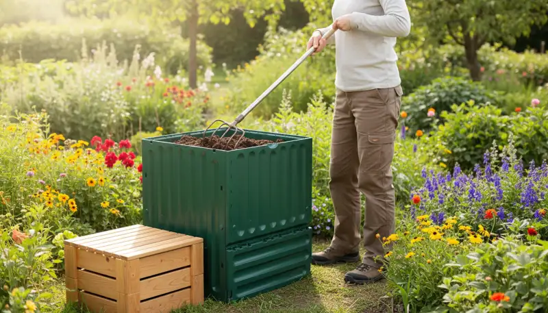 Kompostierer: Grünes Gold für Ihren Garten