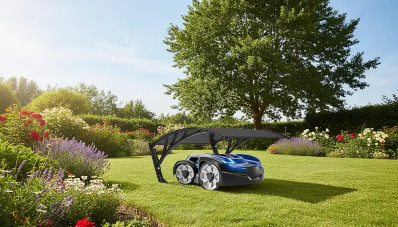 Langlebiger Schutz: Die Mähroboter Garage