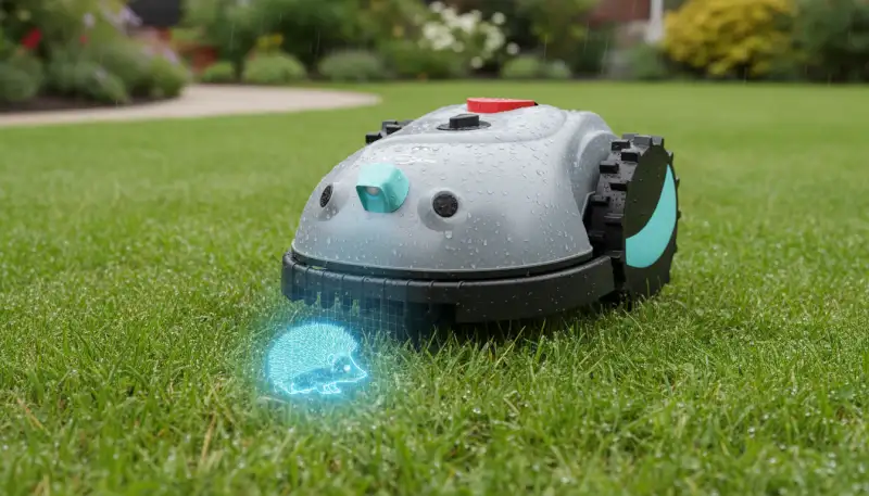 Mähroboter bei Regen: Regensensor verstehen