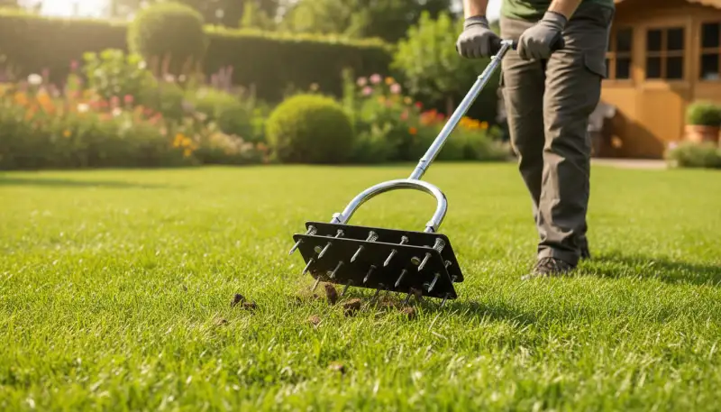 Rasen lüften: Atmen für einen gesunden Rasen