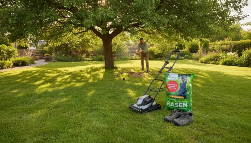 Schattenrasen: Grün auch im Halbschatten