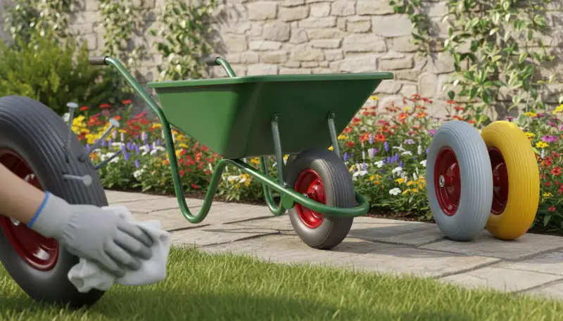 Schubkarre richtig pflegen und nutzen