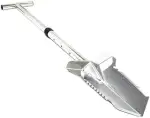 Nokta Makro Schaufel Premium - Grau - Edelstahl - Multi-Purpose Schaufel/Spaten Hybrid