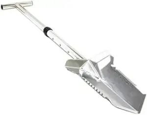 Nokta Makro Schaufel Premium - Grau - Edelstahl - Multi-Purpose Schaufel/Spaten 