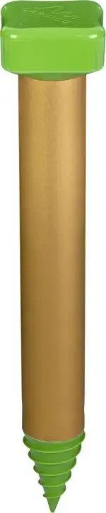 GARDIGO® Maulwurf Vertreiber und Ameisenabwehr Deluxe mit Bohrhilfe I 400-500 Hz I ca. 1250 m² I Maulwurfschreck mit Vibrationsmotor I Wühlmausvertreiber für den Garten I Batteriebetrieben