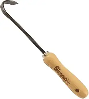 Sirocco Bio-Sauzahn mit Buchengriff 14 cm – Hand-Sauzahn Gartenwerkzeug – Unkrau