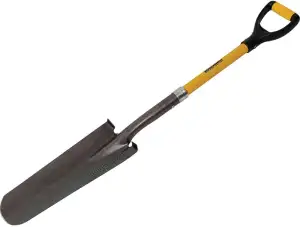 Roughneck ROU68238 Entwässerungs- und Pfostenlochschaufel, 1070 mm, Schwarz