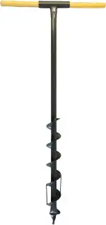 Berger + Schröter Erdlochbohrer 7 cm, Pfostenbohrer, Pfahllochbohrer, 1 Stück, 50206