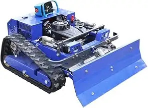Mähroboter-Rasenmäher für Raupen, ferngesteuert, 4 × 4, Hybrid, Benzin-Elektro, 