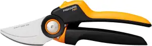 Fiskars Bypass-Gartenschere L, X-series PowerGear, P961, Mit Rollgriff, Für fris