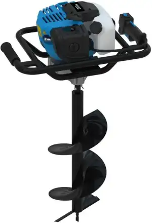 Güde Benzin Motor Erdbohrer, Lochbohrer, Pfahlbohrer, Zaunbohrer, Bohrer, GE 145