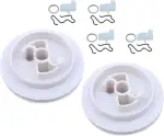 Kettensägenstarter Rückzugsfeder-Set für -Stihl MS240 MS260 024 026 - Starter Rückholfeder Riemenscheibe Montage mit Ratsche und Unterlegscheibe (OEM 11251950401) (2-teilig)