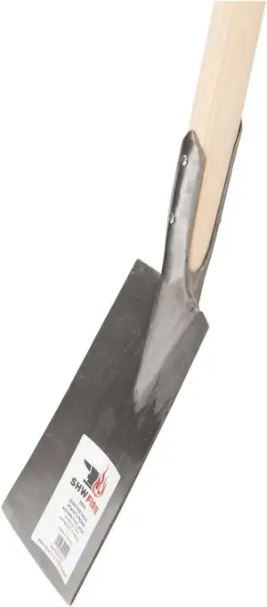 SHW-FIRE Pflanzspaten handgeschmiedet aus Stahl - 95cm Holzstiel - Idealer Torfs