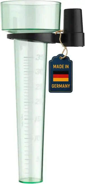 TFA Dostmann Regenmesser analog, 47.1013, wetterbeständig, für den Garten, Regen
