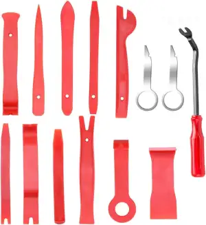 Kitbest 14 Stück Auto Demontage Werkzeuge, Auto Zierleistenkeile Innenverkleidun