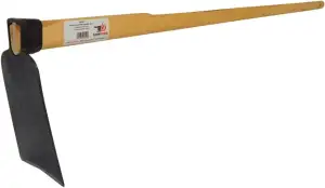 SHW-FIRE Ulmer Gartenhacke - Eschenholzstiel 135cm - Werkzeug für einfaches Gärt