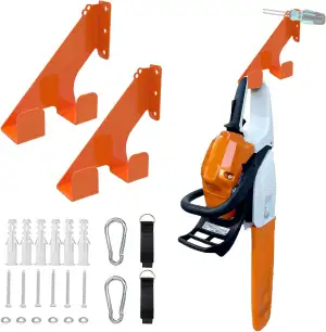 2 Stück Wandmontiert MotorsäGenhalter Passend für Stihl,Husqvarna,Echo KettensäG