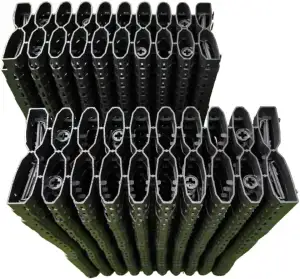 Gitterplatte für Rasenmäher 20 x 49 x 3 cm Rasenstabilisierung Paddockplatte (1,