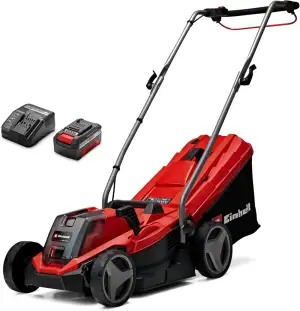 Einhell Akku-Rasenmäher GE-cm 18/33 Li Kit Power X-Change (18 V, 33 cm Schnittbr