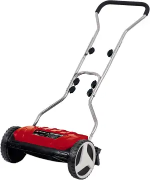 Einhell Hand-Rasenmäher GE-HM 38 S (38 cm Schnittbreite, 4-stufige Schnitthöhenv