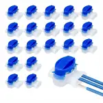 20 Stück Kabelverbinder, Cable Connectors Anschlussklemmen Kabelklemmen 314 Kabel Verbinder für Automower Rasenmäher Mähroboter von Husqvarna & Gardena, Wasserabweisend, Aus ABS Material