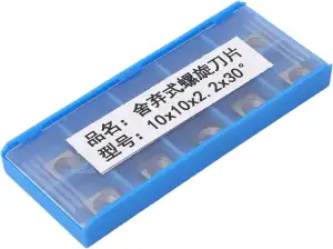 Keenso Hartmetalleinsätze, Hohe Härte, 4 Kanten, CNC-Holzbearbeitungsklingen, Er