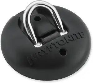 Kryptonite Schlosshalterung Boden/Wand Anker, 3500105, Schwarz