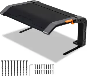 Schutzüberdachung für Rasenroboter Klappbare Mähroboter Garage mit Dach und UV-S