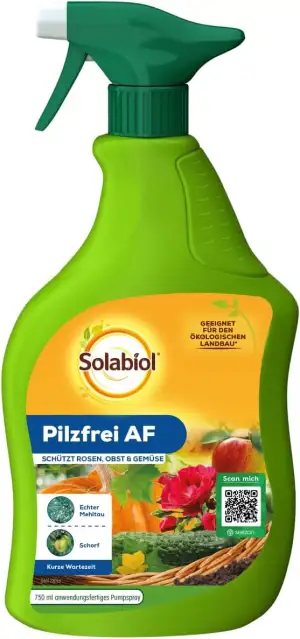 Solabiol Pilzfrei AF, anwendungsfertiges biologisches Pilzmittel gegen Echten Me