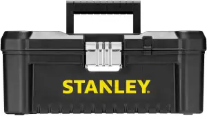 Stanley Werkzeugbox/Werkzeugkoffer (12.5", 32x18.8x13.2cm, Werkzeugkasten mit Me