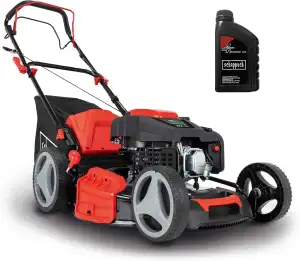 Scheppach Benzin Rasenmäher MS230-53 mit Radantrieb | 53cm Schnittbreite | 65L F