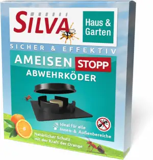 SILVA® Gel - Ameisenköderdose für Innen & Außen [PT 19 - NATÜRLICHER WIRKSTOFF] 