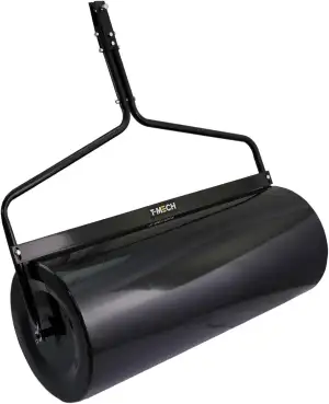 T-Mech 120L Anhängewalze Gartenrolle Rasenroller Gartenwalze Rasenwalze Bodenwal
