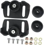 Schneefräse Roll Skid Schuhe Set Skids Schuh Kit Reparatur mit Rädern Roller Skid Schuhe