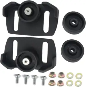 Schneefräse Roll Skid Schuhe Set Skids Schuh Kit Reparatur mit Rädern Roller Ski