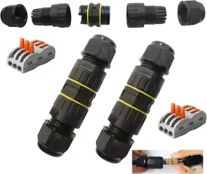 kabelverbinder IP68, CESFONJER abzweigdose wasserdicht, Kabelmuffe Wasserdicht, 