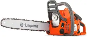 Husqvarna 120 Mark II Benzin-Kettensäge - 38,2 cc X-Torq® Motor, 14″ Schiene & H