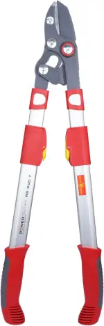 WOLF-Garten Amboss-Astschere Power Cut*** RS 900 T (für Äste bis 50mm Ø, von 65 bis 90 cm teleskopierbar, mit antihaftbeschichteten Klingen, ideal für abgestorbenes & hartes Holz) 73BGA009650