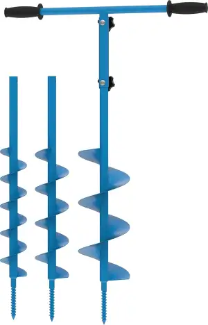 Güde 94415 Handerdbohrer GH 80-150 3IN1 (im Lieferumfang drei verschiedene Bohra