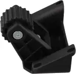 360° drehbares Vorderrad für Mähroboter mit Kugellager, witterungsbeständiger Kunststoff Ersatzteil kompatibel mit R38Li R40Li R45Li R50Li R70Li R80Li