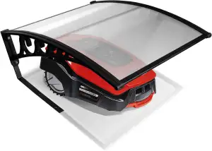 Mähroboter Garage Dach Carport Überdachung für Rasenroboter Rasenmäher 106x87x50cm Rasenmährobote...