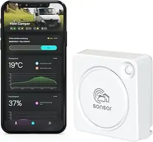 sonsor - Mobile Alarmanlage mit LTE, GPS-Ortung & kostenloser App für Wohnmobile