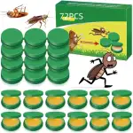 72 Stück Kakerlaken Überwachungsgerät – Effektive ameisenköderdose & kakerlakak ersatz kakerlake Lösung für Haus und Garten, Schnelle Bekämpfung von Schädlingen