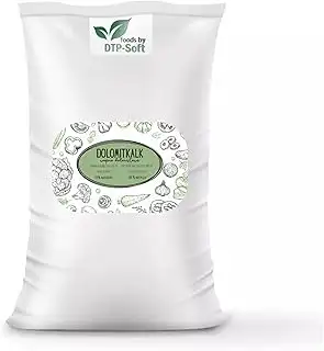 Dolomitkalk 25 kg Naturkalk für Rasen und Garten - Bodenkalk Calcium Magnesium -