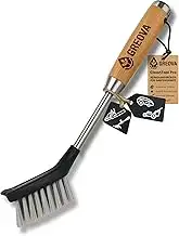 Premium Reinigungsbürste für Mähroboter & Gartengeräte - integrierter Schaber, m