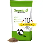 Rasensamen Greenato Dryland Trockenrasen 10kg – trockenresistenter Rasensamen schnellkeimend Frühjahr und Herbst Grassamen Unkrautvernichter Rasen - ideal für eine Fläche von 400 m²