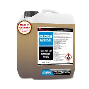 Optimal Products Korrosionsschutzöl 5l I Sprühöl Korrosionsschutz mit rosthemmen