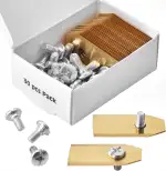 30 Stück Titan-Klingenmesser, Roboter-Rasenmähermesser für alle Husqvarna Automower Gardena Robot...