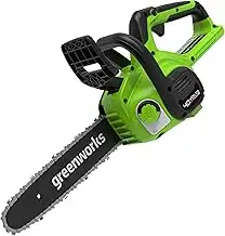 Greenworks G40CS30II Akku Kettensäge, 12 Zoll (30 cm) Blattlänge, 4,2 m/s Ketten
